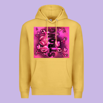 Premium Hoodie strong breast cancer