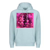 Blue Mist strong breast cancer Premium Hoodie - RanaPortraitStore