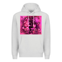 Dove Grey strong breast cancer Premium Hoodie - RanaPortraitStore