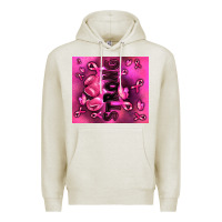 Oatmeal Heather strong breast cancer Premium Hoodie - RanaPortraitStore