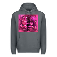 Rock strong breast cancer Premium Hoodie - RanaPortraitStore
