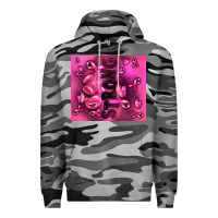 Slate Camo strong breast cancer Premium Hoodie - RanaPortraitStore