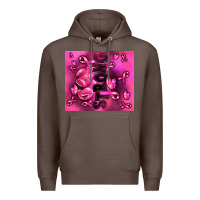 Coffee strong breast cancer Premium Hoodie - RanaPortraitStore