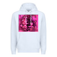 White strong breast cancer Premium Hoodie - RanaPortraitStore