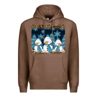 Chestnut snowman winter Premium Hoodie - RanaPortraitStore
