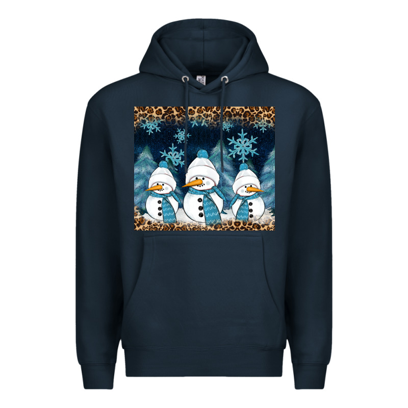 Snowman Winter Premium Hoodie by RanaPortraitStore | Teevron
