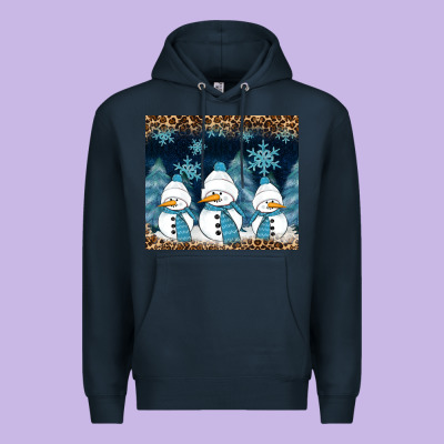 Premium Hoodie snowman winter