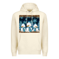 Sandshell snowman winter Premium Hoodie - RanaPortraitStore