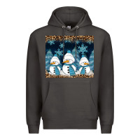 Smoke snowman winter Premium Hoodie - RanaPortraitStore