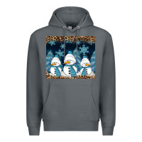Rock snowman winter Premium Hoodie - RanaPortraitStore