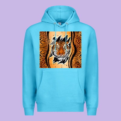 Premium Hoodie tiger scratch mark