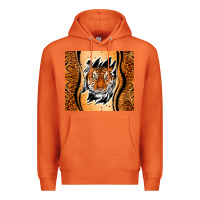 Carrot tiger scratch mark Premium Hoodie - RanaPortraitStore
