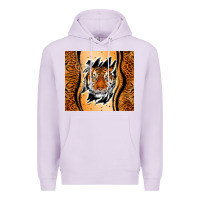 Lilac tiger scratch mark Premium Hoodie - RanaPortraitStore