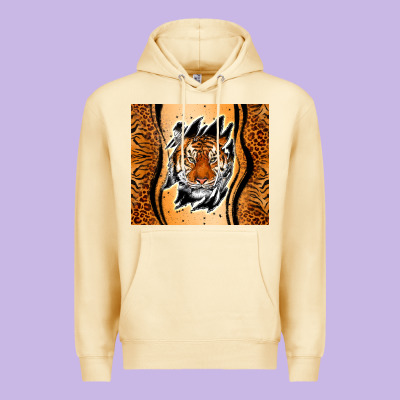Premium Hoodie tiger scratch mark
