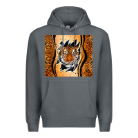 Rock tiger scratch mark Premium Hoodie - RanaPortraitStore