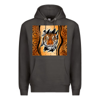 Smoke tiger scratch mark Premium Hoodie - RanaPortraitStore