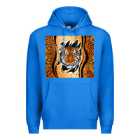 True Royal tiger scratch mark Premium Hoodie - RanaPortraitStore