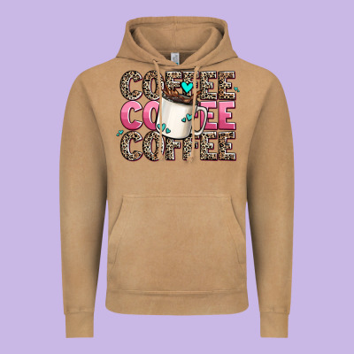 Coffee Coffee Coffee Vintage Hoodie Designed By Adodesignshop