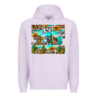 Lilac texas Premium Hoodie - RanaPortraitStore