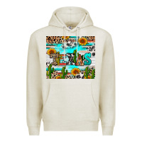 Oatmeal Heather texas Premium Hoodie - RanaPortraitStore