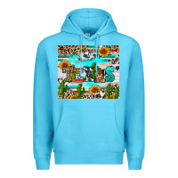 Ocean Blue texas Premium Hoodie - RanaPortraitStore