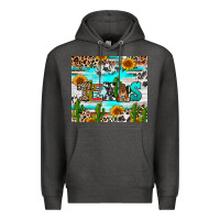 Charcoal Heather texas Premium Hoodie - RanaPortraitStore
