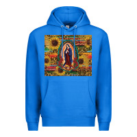 True Royal sunflower serape lady of guadalupe Premium Hoodie - RanaPortraitStore