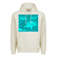 Oatmeal Heather turquoise gemstone Premium Hoodie - RanaPortraitStore