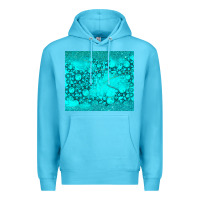 Ocean Blue turquoise gemstone Premium Hoodie - RanaPortraitStore