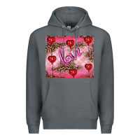 Rock valentines day love Premium Hoodie - RanaPortraitStore