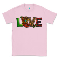 Bubblegum Pink Christmas boots love Classic Tee - RanaPortraitStore
