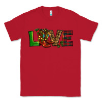 Red Christmas boots love Classic Tee - RanaPortraitStore