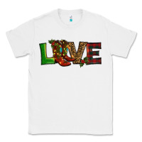 White Christmas boots love Classic Tee - RanaPortraitStore