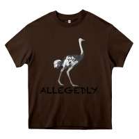 Chocolate Brown allegedly Heavy Core Tee - Bettercallsaul