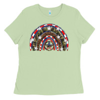 Matcha usa camouflage rainbow Ladies Tee - Artiststas