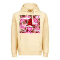Pina Colada valentines day gnomes Premium Hoodie - RanaPortraitStore
