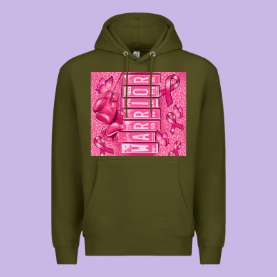 Premium Hoodie warrior breast cancer