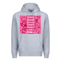 Heather Grey warrior breast cancer Premium Hoodie - RanaPortraitStore