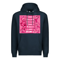 Navy warrior breast cancer Premium Hoodie - RanaPortraitStore