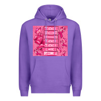 Purple warrior breast cancer Premium Hoodie - RanaPortraitStore