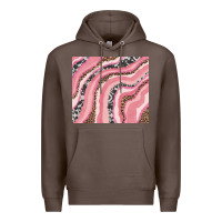 Coffee valentines day watercolor Premium Hoodie - RanaPortraitStore
