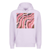 Lilac valentines day watercolor Premium Hoodie - RanaPortraitStore