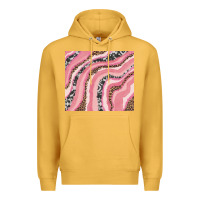 Mustard valentines day watercolor Premium Hoodie - RanaPortraitStore
