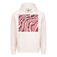 Pale Pink valentines day watercolor Premium Hoodie - RanaPortraitStore