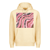 Pina Colada valentines day watercolor Premium Hoodie - RanaPortraitStore