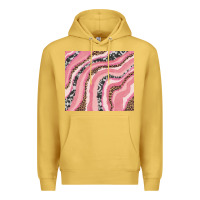 Antique Gold valentines day watercolor Premium Hoodie - RanaPortraitStore