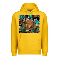 Lemon western cow Premium Hoodie - RanaPortraitStore