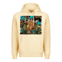 Pina Colada western cow Premium Hoodie - RanaPortraitStore