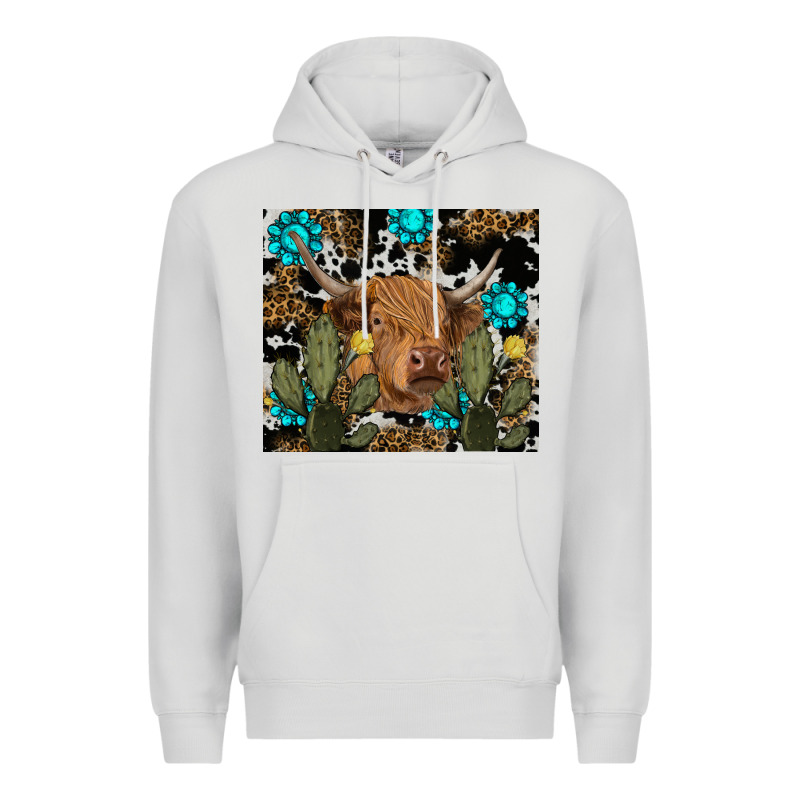Western Cow Premium Hoodie by RanaPortraitStore | Teevron