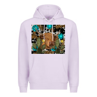 Lilac western cow Premium Hoodie - RanaPortraitStore